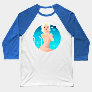 By the pool Baseball T-Shirt